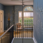 Обои ручная роспись Nara Original colourway on Summer Sky slub silk варинант исполнения - 2 | Loft Concept в Кирове