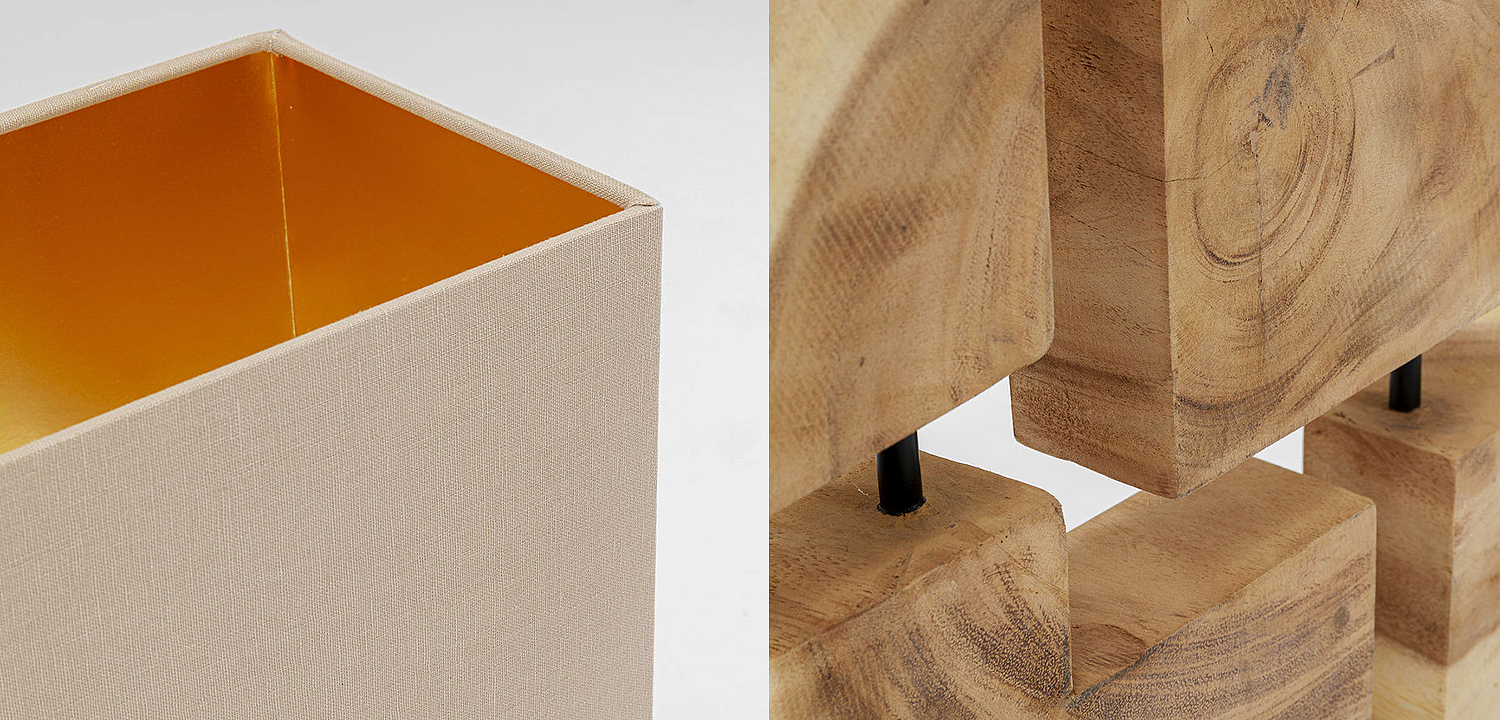 Настольная лампа Saw Cut Acacia - Loft-Concept в Кирове