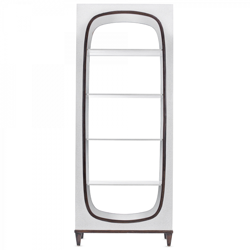 Стеллаж Theodore Alexander Bookcase Balboa Белый Коричневый Стеллаж Theodore Alexander Bookcase Balboa Белый Коричневый в Кирове | Loft Concept