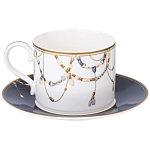 Чайный набор из фарфора с изображением лошадей на 6 персон 12 предметов Porcelain Horse Set   варинант исполнения - 2 | Loft Concept в Кирове