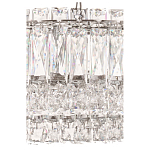 Люстра подвесная круглая из прозрачного хрусталя с корпусом из металла цвета хром Selfsufficient варинант исполнения - 2 | Loft Concept в Кирове