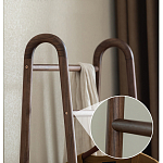 Вешалка деревянная с 2- мя ящиками Moon Walnut Furniture варинант исполнения - 6 | Loft Concept в Кирове