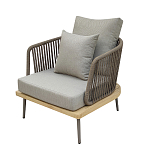 Кресло уличное серое Street Comfort  варинант исполнения - 1 | Loft Concept в Кирове