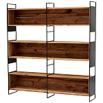 Стеллаж Coste Industrial Oak Rack варинант исполнения - 1 | Loft Concept в Кирове