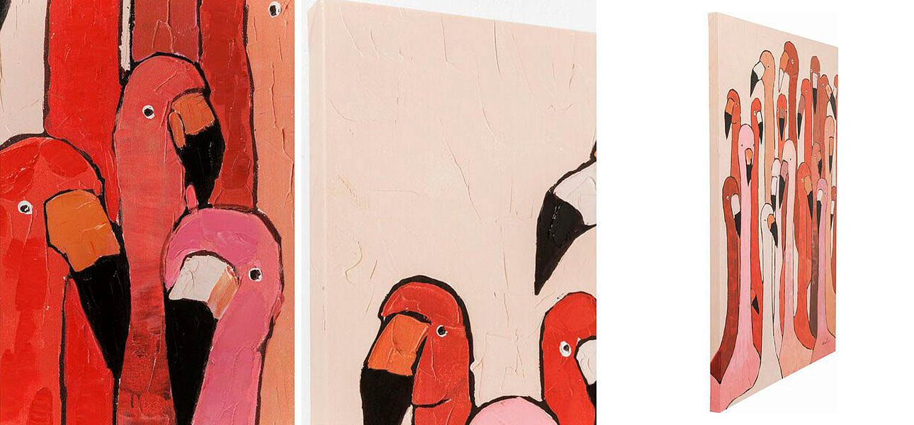 Постер A flock of Flamingos Постер A flock of Flamingos - Loft-Concept в Кирове
