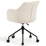 Вращающееся кресло с обивкой букле Boucle Office Chair варинант исполнения - 3 | Loft Concept в Кирове