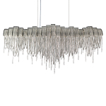 Люстра подвесная с металлическими дугами и длинными цепочками 115 см Atlantis Chain варинант исполнения - 15 | Loft Concept в Кирове