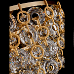 Люстра каскадная с подвесками в форме колец Galaxy of Light варинант исполнения - 5 | Loft Concept в Кирове