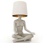 Лампа MANNEQUIN LAMP с абажуром телесный замок варинант исполнения - 1 | Loft Concept в Кирове