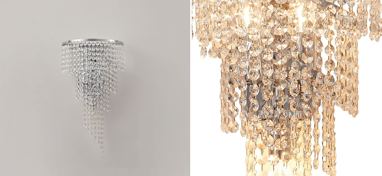 Хрустальное бра Crystal Art Хрустальное бра Crystal Art - Loft-Concept в Кирове