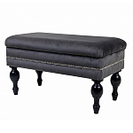 Мягкая банкетка с зоной для хранения Casket Dark Grey варинант исполнения - 2 | Loft Concept в Кирове