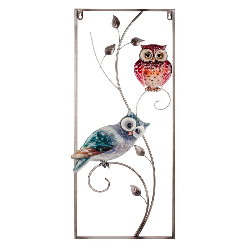 Аксессуар настенный из металла Blank Space Owls Мульти в Кирове | Loft Concept 