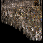 Люстра с каскадом из прозрачного хрусталя Constant Sparks варинант исполнения - 12 | Loft Concept в Кирове