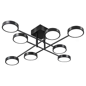 Потолочный светильник светодиодный черный Bendik Lighting