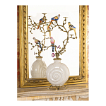 Подсвечник с декором из птиц на ветвях Birds of Paradise варинант исполнения - 4 | Loft Concept в Кирове