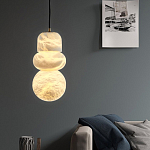 Подвесной светильник с фигурными плафонами Stone Triad варинант исполнения - 3 | Loft Concept в Кирове