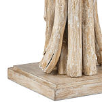 Настольная лампа с каркасом в виде веток деревьев с абажуром из ткани Natural Driftwood варинант исполнения - 2 | Loft Concept в Кирове