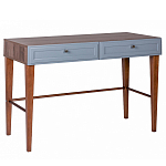 Стол письменный из массива бука с 2-мя ящиками серый Wenge Light варинант исполнения - 1 | Loft Concept в Кирове