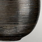 Настольная лампа с круглым фарфоровым основанием ручной работы с покрытием глазурью и белым абажуром из искусственного шелка Elstead Lighting варинант исполнения - 5 | Loft Concept в Кирове