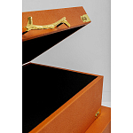 Комплект оранжевых чемоданов Golden Twigs варинант исполнения - 3 | Loft Concept в Кирове