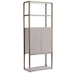 Стеллаж с дверцами и полками для хранения Expanse варинант исполнения - 1 | Loft Concept в Кирове