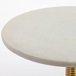 Кофейный стол с белой столешницей из мрамора Table White Marble варинант исполнения - 1 | Loft Concept в Кирове