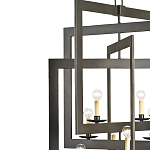 Люстра из пересекающихся квадратных элементов Intersecting Squares варинант исполнения - 1 | Loft Concept в Кирове