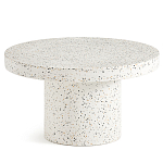 Стол журнальный из бетона с заполнителем из мраморной крошки Terrazzo варинант исполнения - 1 | Loft Concept в Кирове