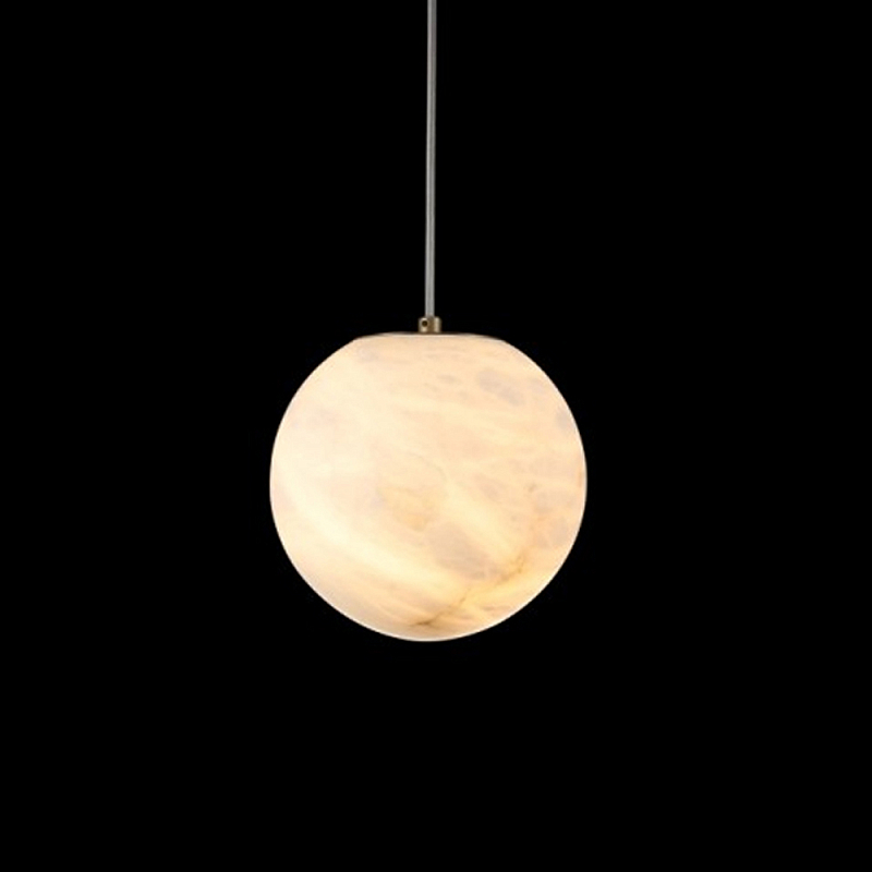 Люстра подвесная с сферическими плафономи из натурального камня Glowing Spheres Латунь Белый Люстра подвесная с сферическими плафономи из натурального камня Glowing Spheres Латунь Белый в Кирове | Loft Concept
