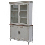 Буфет двустворчатый для посуды в стиле прованс Interiors Romance варинант исполнения - 1 | Loft Concept в Кирове