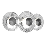 Бра из трех стеклянных фактурных дисков Eyepiece варинант исполнения - 5 | Loft Concept в Кирове