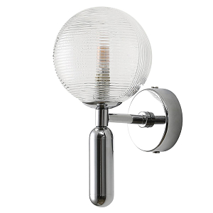 Бра с круглым рельефным плафоном Parachilna Aballs