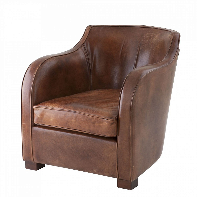 Кресло Eichholtz Chair Berkshire Коричневый Кресло Eichholtz Chair Berkshire Коричневый в Кирове | Loft Concept