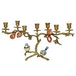 Бронзовый подсвечник на 7 свечей Eden Garden варинант исполнения - 1 | Loft Concept в Кирове