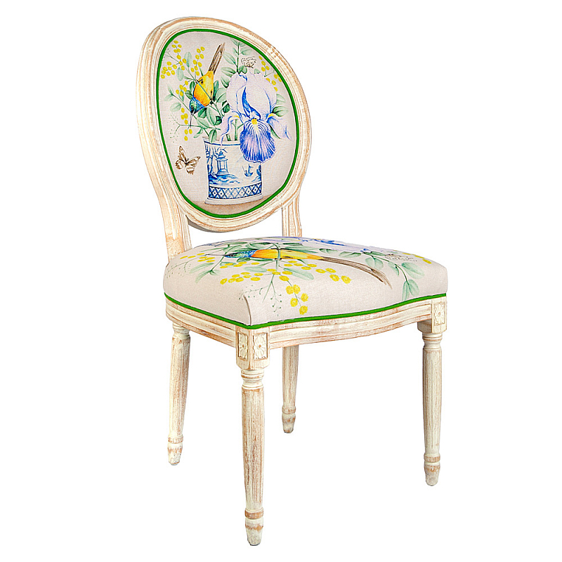Стул Blue Iris Stool Бежевый Мульти в Кирове | Loft Concept 