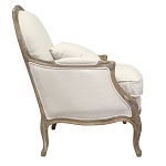 Кресло Ava Classical Armchair beige flax варинант исполнения - 1 | Loft Concept в Кирове
