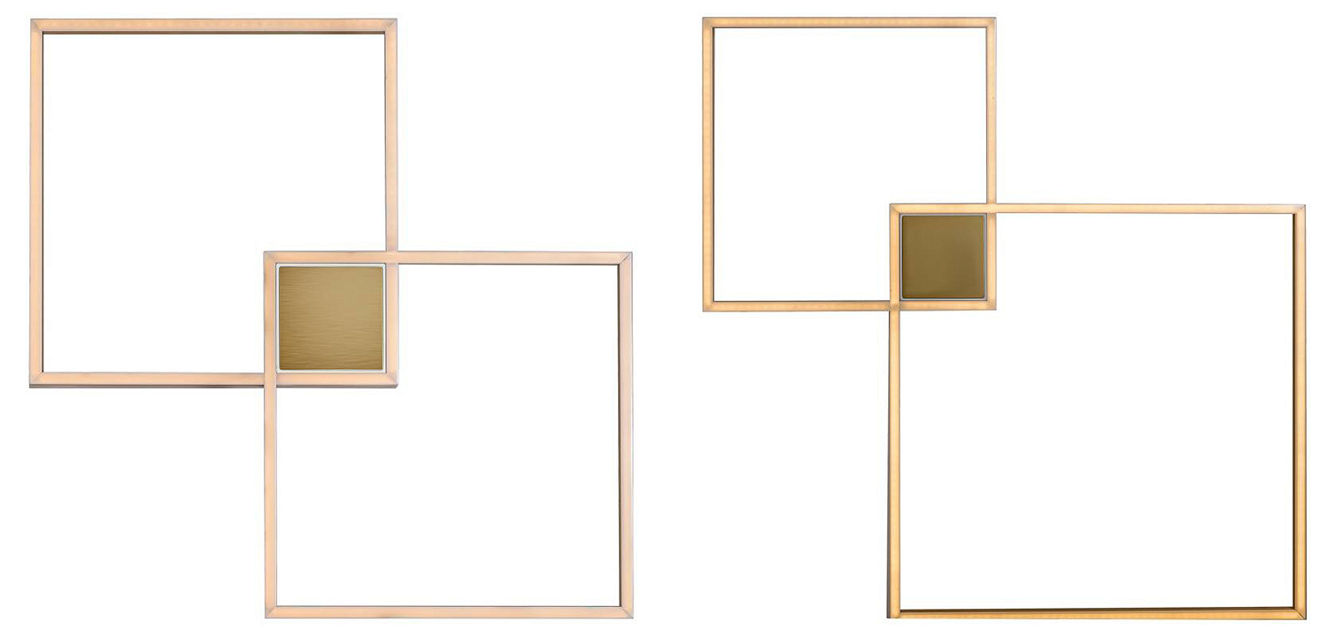 Потолочный светильник Squares Geometrical Shape Ceiling Light Потолочный светильник Squares Geometrical Shape Ceiling Light - Loft-Concept в Кирове