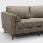 Мебельная ткань Шенилл коричневый цвет 142 см T4-54 варинант исполнения - 5 | Loft Concept в Кирове