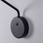 Бра с длинным чёрным металлическим каркасом Bendik Lighting варинант исполнения - 6 | Loft Concept в Кирове