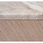 Комод с мраморной столешницей Uniqueness Marble варинант исполнения - 3 | Loft Concept в Кирове