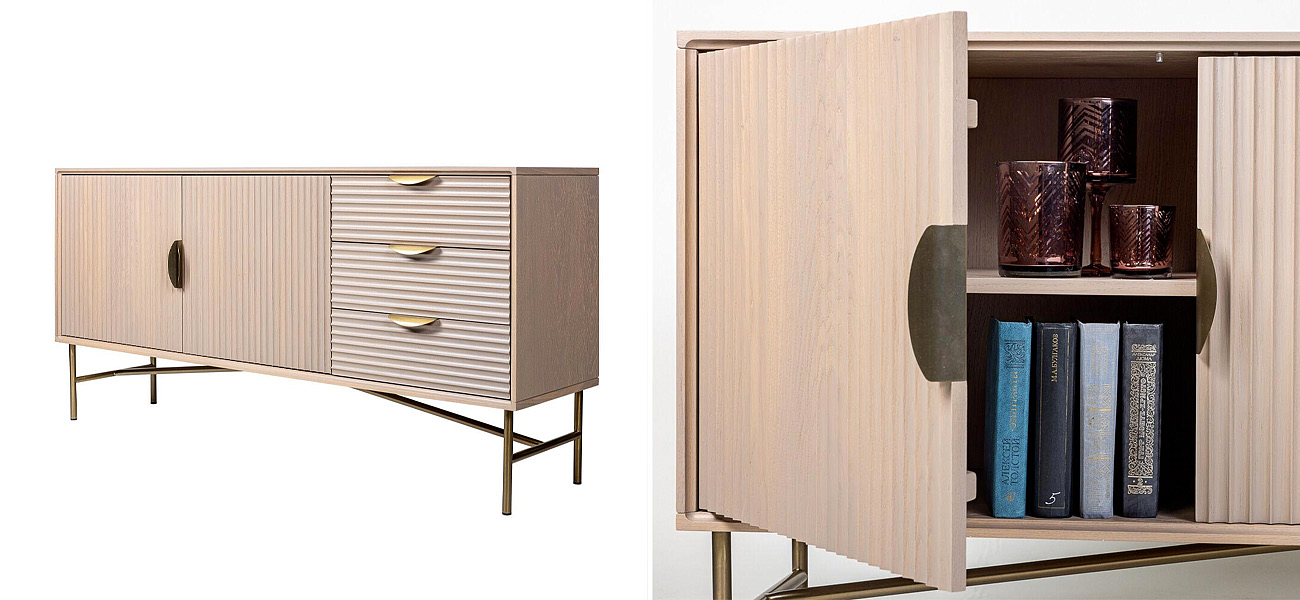 Комод Antique Order Бежевый Шпон Дуба Комод Antique Order Бежевый Шпон Дуба - Loft-Concept в Кирове