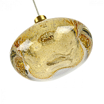 Подвесной светильник с прозрачным стеклянным плафоном округлой формы Effervia  варинант исполнения - 12 | Loft Concept в Кирове