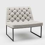 Мебельная ткань Sorbettol Шенилл Сееро-бежевый N 1120 варинант исполнения - 7 | Loft Concept в Кирове