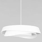 Подвесной светильник круглый белого цвета из металла Vita Cuna варинант исполнения - 1 | Loft Concept в Кирове