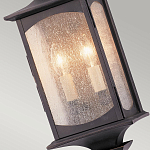 Настенный фонарь в форме фонаря со стеклом с эффектом пузырьков воздуха Feiss варинант исполнения - 5 | Loft Concept в Кирове