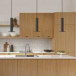 Подвесной светильник светодиодный черный Light Durability варинант исполнения - 1 | Loft Concept в Кирове