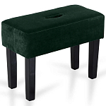 Мягкий  пуф на черных ножках Winton Pouf варинант исполнения - 5 | Loft Concept в Кирове