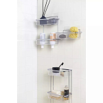 Полка напольная трехъярусная для ванной Bathroom Floor Shelf варинант исполнения - 2 | Loft Concept в Кирове