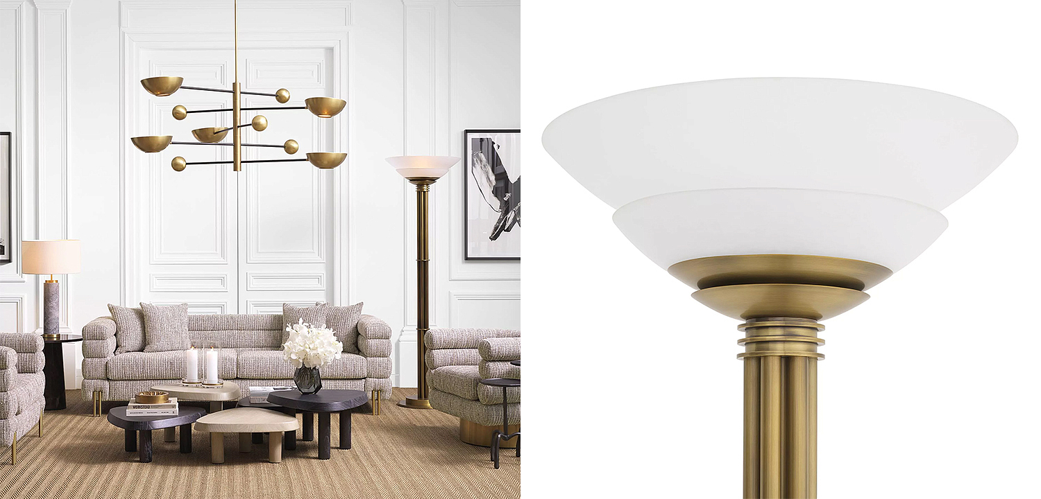 Торшер Eichholtz Floor Lamp Figaro - Loft-Concept в Кирове