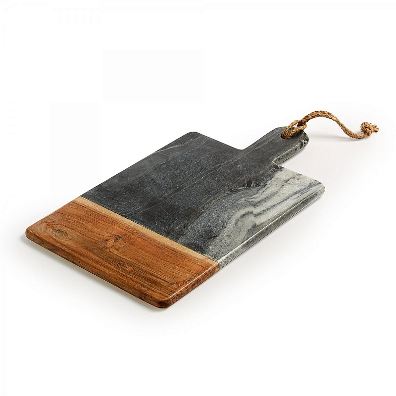 Разделочная доска Wood Strip Серый Коричневый в Кирове | Loft Concept 